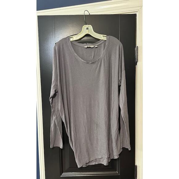 Athleta Long Sleeve Top – Size Large – Gray – Super Soft Modal Blend - Picture 2 of 2